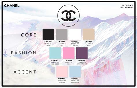 chanel colors|chanel colour scheme.